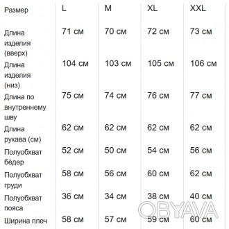 Застібка на гумці
Матеріал Тринитка
Особливості крою Вільний
Особливості моделі . . фото 1