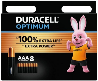 Батарейка Duracell Optimum LR3/AAA 8 шт.. Львів. фото 1 Батарейка Duracell Optimum LR3/AAA 8 шт.. Львів. фото 1