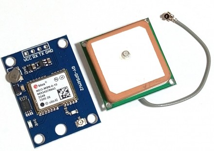 Модуль GPS NEO-M8N + внешняя керамическая антенна, IPEX. Дніпро. фото 1 Модуль GPS NEO-M8N + внешняя керамическая антенна, IPEX. Дніпро. фото 1