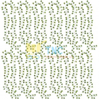 GARDLOV 19735
25.2 МЕТРИ/12 ЛОЗ ПО 2.1 МЕТРИ ШТУЧНИЙ ПЛЮЩ-ГІРЛЯНДА ШТУЧНЕ ЛИСТЯ . . фото 4