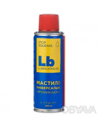 Універсальне проникне мастило Lb 200 мл: ефективне рішення для запобігання скрип. . фото 1