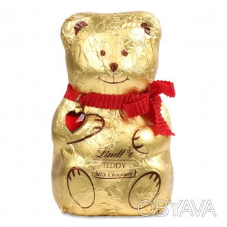 Фігурка Ведмедик з молочного шоколаду Lindt Sprungli Teddy Bear Chocolate в позо. . фото 1