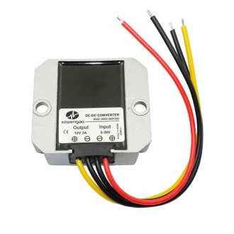Перетворювач авто інвертор DC/DC Input:5-36V, Output:12V 3A, IP68, 36W. Дніпро. фото 1 Перетворювач авто інвертор DC/DC Input:5-36V, Output:12V 3A, IP68, 36W. Дніпро. фото 1