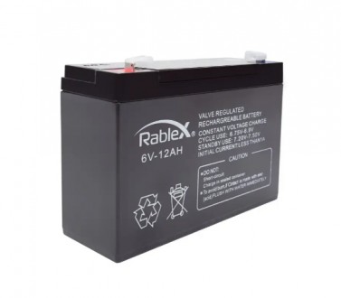 Аккумуляторная батарея Rablex 6V 12Ah (RB6012), свинцово-кислотная (SLA). Одесса. фото 1 Аккумуляторная батарея Rablex 6V 12Ah (RB6012), свинцово-кислотная (SLA). Одесса. фото 1
