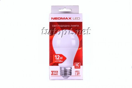 Светодиодная LED лампочка NeoMax 12W NX12L E27 4000K IC Driver
E-Series 900 Лм 1. . фото 3