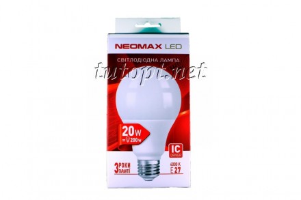 Светодиодная LED лампочка NeoMax 12W NX12L E27 4000K IC Driver
E-Series 900 Лм 1. . фото 5