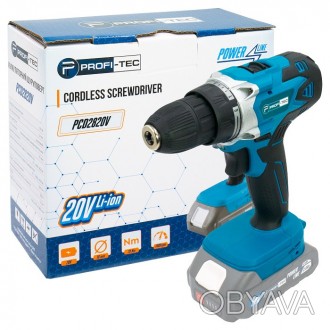 Аккумуляторный шуруповерт PROFI-TEC PCD2820V POWERLine (без аккумулятора и заряд