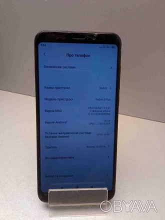 Мобильный телефон смартфон Б/У Xiaomi Redmi 5 Plus 3/32Gb