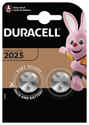 Батарейки-Таблетки Duracell CR2025/3V блістер 2шт.. Львів. фото 1 Батарейки-Таблетки Duracell CR2025/3V блістер 2шт.. Львів. фото 1