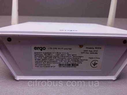 ERGO R0516 - універсальний пристрій, що сполучає в собі модем для доступу в Інте. . фото 4