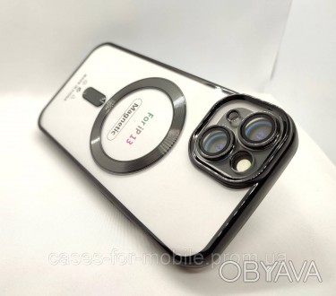 Силиконовый чехол, MAGSAFE FULL CAMERA бампер для iPhone 13