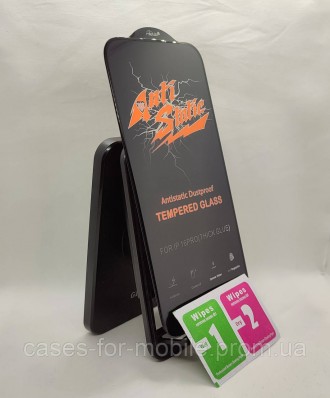 Олеофобное 6D защитное стекло "AntiStatic" для IPHONE 16 PRO. Хмельницкий. фото 1 Олеофобное 6D защитное стекло "AntiStatic" для IPHONE 16 PRO. Хмельницкий. фото 1