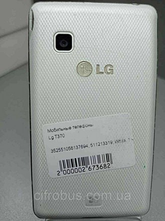 Мобильный телефон смартфон Б/У Lg T370. Киев. фото 1 Мобильный телефон смартфон Б/У Lg T370. Киев. фото 1