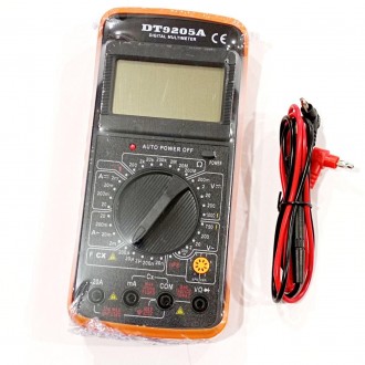 Мультиметр тестер Digital multimeter, DT-9205. Львов. фото 1 Мультиметр тестер Digital multimeter, DT-9205. Львов. фото 1