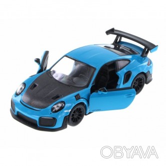 Металева машинка KINSMART KT5408W 1:36 PORSCHE 911 GT2 RS інерційна-колекційний . . фото 1