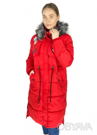 Куртка жіноча XUECHENHAN L Червоний (OZK-GP653-Red)