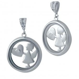 Серебряная подвеска ortex с фианитами (2032427). Сумы. фото 1 Серебряная подвеска ortex с фианитами (2032427). Сумы. фото 1