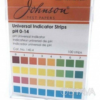 Индикаторные полоски JTP pH Indicator Strips – универсальные индикаторные полоск. . фото 1