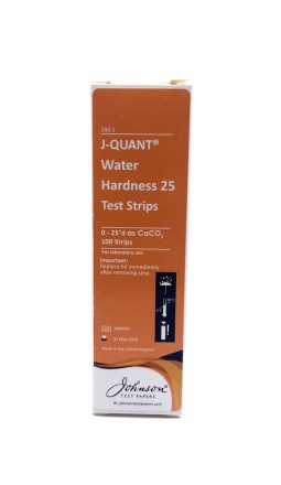 Тестовые полоски на жесткость воды (до 25 градусов) J-QUANT Water Hardness 25 (2. Черкаси. фото 1 Тестовые полоски на жесткость воды (до 25 градусов) J-QUANT Water Hardness 25 (2. Черкаси. фото 1