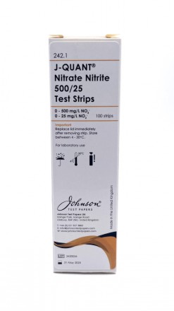 Полоски тестовые на нитраты и нитриты до 25/500 ppm J-QUANT Nitrite/Nitrate 25/5. Черкаси. фото 1 Полоски тестовые на нитраты и нитриты до 25/500 ppm J-QUANT Nitrite/Nitrate 25/5. Черкаси. фото 1