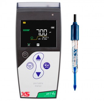 PH-метр для пищевых продуктов (с острым электродом 2 Pore) XS Instruments pH 7 V. Черкаси. фото 1 PH-метр для пищевых продуктов (с острым электродом 2 Pore) XS Instruments pH 7 V. Черкаси. фото 1