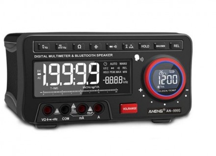 Мультифункциональный настольный мультиметр с bluetooth колонкой ANENG AN999S Pro. Черкаси. фото 1 Мультифункциональный настольный мультиметр с bluetooth колонкой ANENG AN999S Pro. Черкаси. фото 1