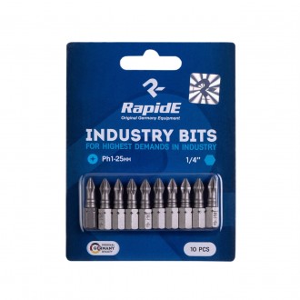 Біта PH1-110mm Rapide industrial bits ACR. Київ. фото 1 Біта PH1-110mm Rapide industrial bits ACR. Київ. фото 1
