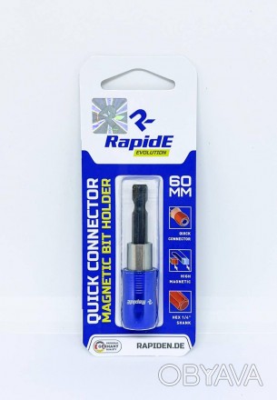 
Магнітний біто-тримач RapidE 60mm з фіксатором
- надійний інструмент для точног. . фото 1