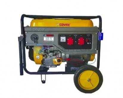 Генератор COVAX CV10000LD-E2 бензиновый 7,5 кВт. Одесса. фото 1 Генератор COVAX CV10000LD-E2 бензиновый 7,5 кВт. Одесса. фото 1