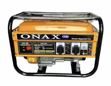 Генератор бензиновый с медной обмоткой ONAX 2500 2,4 кВт 1-фазный. Одесса. фото 1 Генератор бензиновый с медной обмоткой ONAX 2500 2,4 кВт 1-фазный. Одесса. фото 1