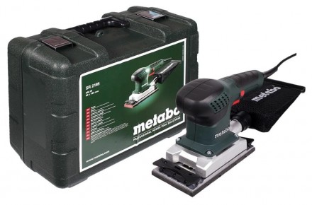 Вибрационная шлифмашина Metabo SR 2185 (600441500) легкая и удобная в работе пло. . фото 2