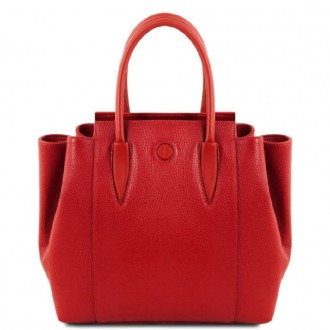 Женская сумка с итальянской кожи от Tuscany TL141727 Tulipan (Lipstick Red). Киев. фото 1 Женская сумка с итальянской кожи от Tuscany TL141727 Tulipan (Lipstick Red). Киев. фото 1
