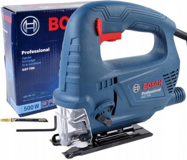 
Электролобзик BOSCH GST 700 Professional (06012A7020)
Лобзик BOSCH GST 700 Prof. . фото 2