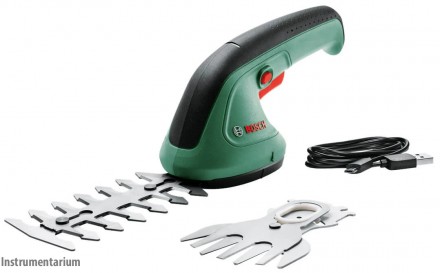 Описание
 
 Bosch EasyShear
Удобные ножницы Bosch EasyShear помогут подрезать ку. . фото 2