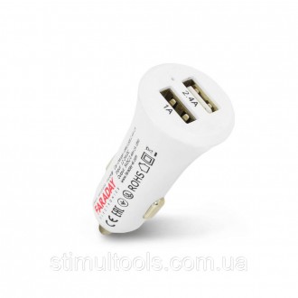 Автомобільний зарядний пристрій Faraday Electronics 18W/USB/2.4A +1 A car з 2 US. Одесса. фото 1 Автомобільний зарядний пристрій Faraday Electronics 18W/USB/2.4A +1 A car з 2 US. Одесса. фото 1