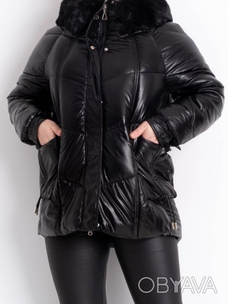 Куртка женская осень-зима мех отстегивается М, L,XL,XXL