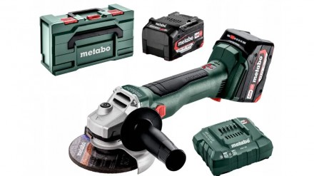 Акумуляторна болгарка Metabo W 18 L BL 9-125 602374510:

Каркас акумуляторної . . фото 3