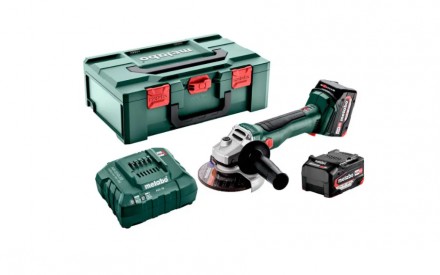 Акумуляторна болгарка Metabo W 18 L BL 9-125 602374510:

Каркас акумуляторної . . фото 2