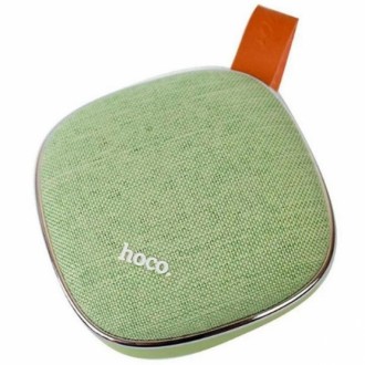 Колонка беспроводная Bluetooth HOCO BS9 Light textile Зелёная. Одесса. фото 1 Колонка беспроводная Bluetooth HOCO BS9 Light textile Зелёная. Одесса. фото 1