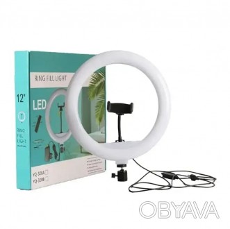 Кольцевая светодиодная Led лампа YQ320 33 см