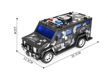Детская вращающаяся копилка сейф Military car Safe Box. . фото 11 Детская вращающаяся копилка-сейф для денег В жизни каждого ребенка наступает мом. . фото 11