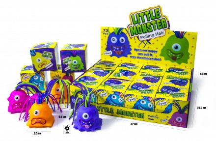 Антистресс Волосатый Монстр Little Monster. Ананьев. фото 1 Антистресс Волосатый Монстр Little Monster. Ананьев. фото 1
