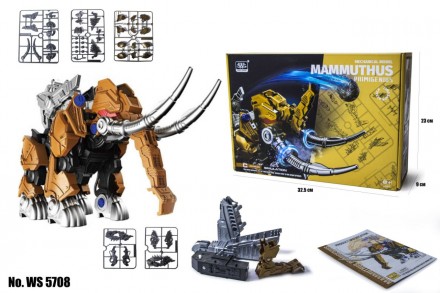Конструктор Динозавр Mammuthus 5708 Механизированный . Ананьев. фото 1 Конструктор Динозавр Mammuthus 5708 Механизированный . Ананьев. фото 1