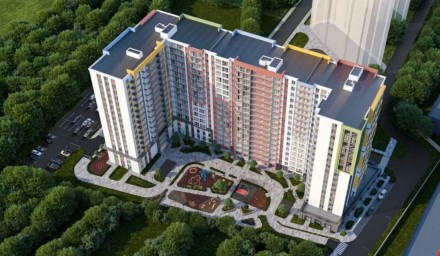 В продажі однокімнатна квартира в ЖК Акварель 8. Розташована на 14 поверсі. Стан. Киевский. фото 4