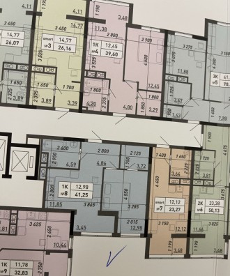 В продажі однокімнатна квартира в ЖК Акварель 8. Розташована на 14 поверсі. Стан. Киевский. фото 3