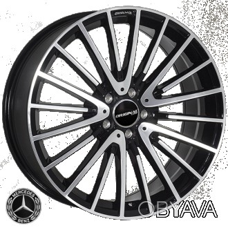 Диски литые R19 PCD5x112 на Skoda, Seat, Audi, VW, Mercedes, BMW JH H3064F MB ET. . фото 1