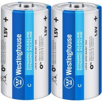 Щелочная батарейка Dynamo Alkaline C/LR14 2 шт/уп shrink Westinghouse LR14-SP2. Черкаси. фото 1 Щелочная батарейка Dynamo Alkaline C/LR14 2 шт/уп shrink Westinghouse LR14-SP2. Черкаси. фото 1