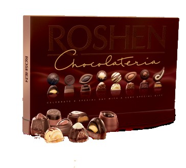 Конфеты в коробке подарочные Roshen Chocolateria 194 грамма. Запорожье. фото 1 Конфеты в коробке подарочные Roshen Chocolateria 194 грамма. Запорожье. фото 1