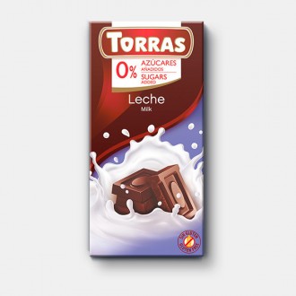 Шоколад молочный без сахара и без глютена Torras 75 грамм | Испания. Запорожье. фото 1 Шоколад молочный без сахара и без глютена Torras 75 грамм | Испания. Запорожье. фото 1