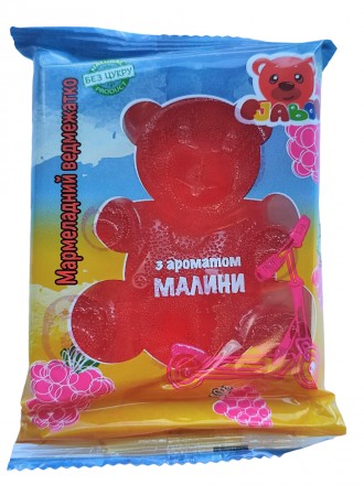 Мармелад без сахара Jabo Мишка со вкусом малины 90 г. Запорожье. фото 1